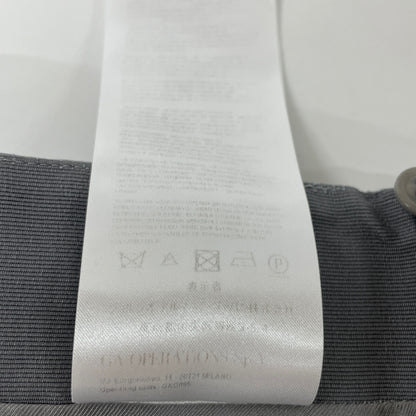 GIORGIO ARMANI Gray 1SHNN04J T02AD Cocoon Slit Skirt Skirt 40 Women's