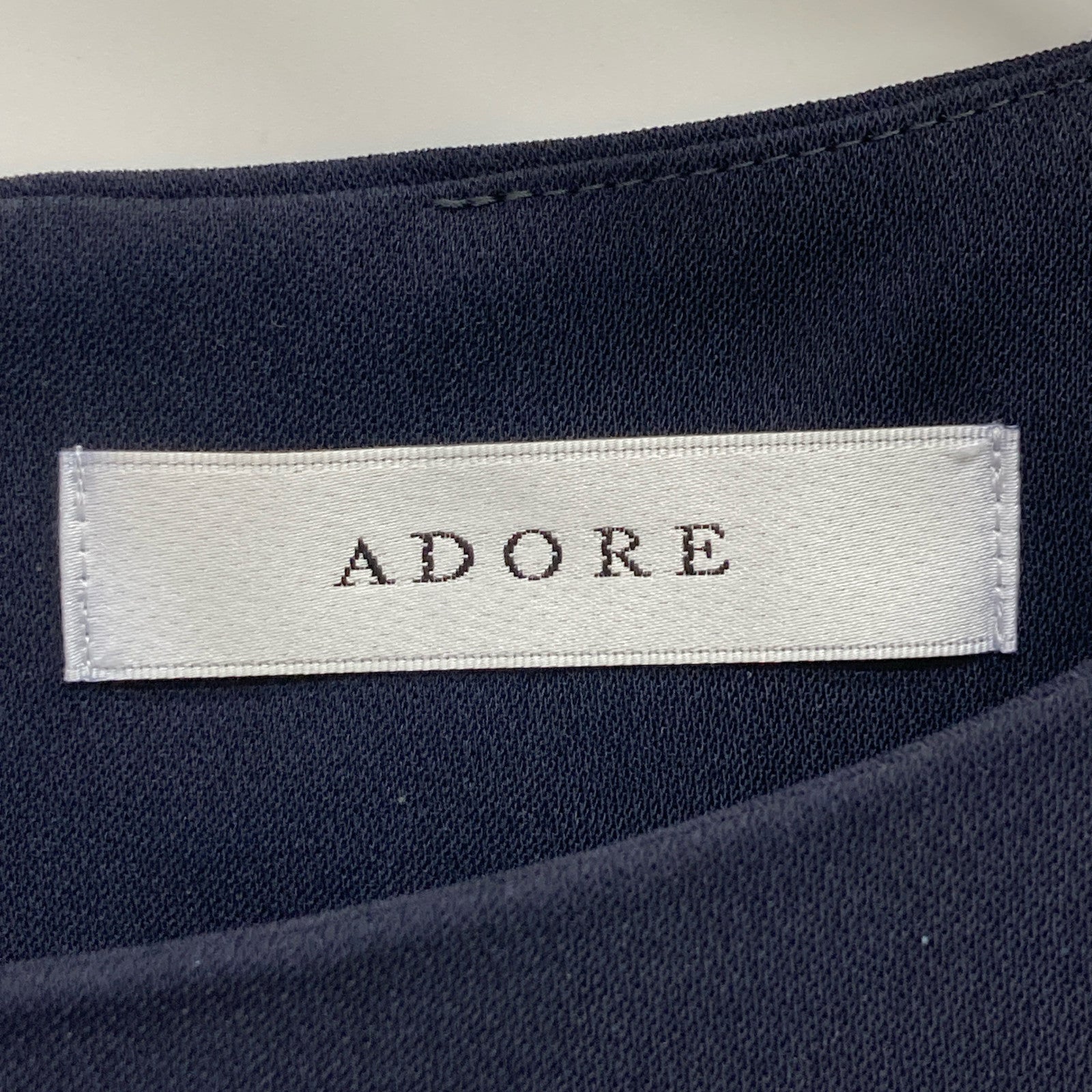 ADORE Crêpe Georgette Gathered Sleeve Dress 38 Women's