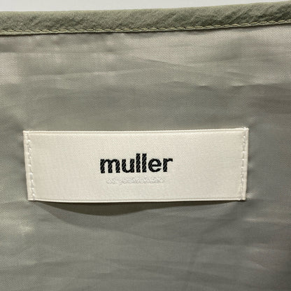 muller of yoshiokubo 米勒·吉冈久保 卡其 MLS24604 吊带连衣裙 LACQUER CAMI DRESS 连衣裙
