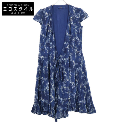 POLO RALPH LAUREN Polo Ralph Lauren [Domestic Regular Product] 211713493001 Floral Gauze Wrap Dress/Dress