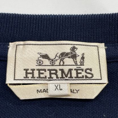NAVY COTTON POCKET T-SHIRT Top XL Men's