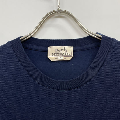NAVY COTTON POCKET T-SHIRT Top XL Men's