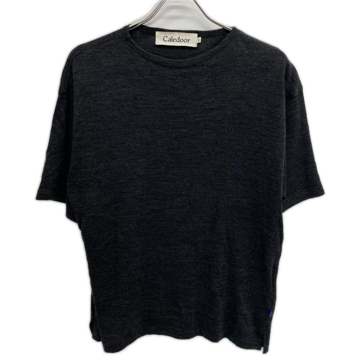 Caledoor カレドアー チャコール Merino Wool T-Shirt トップス