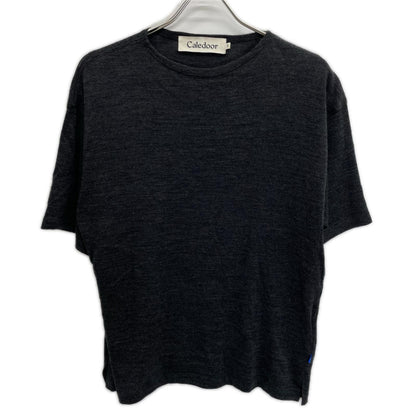Caledoor カレドアー チャコール Merino Wool T-Shirt トップス