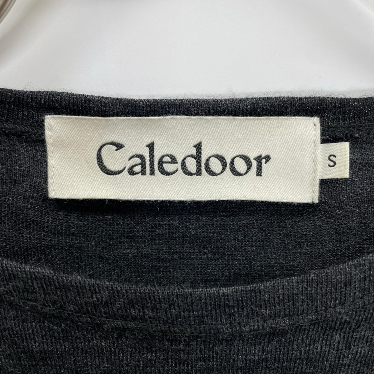 Caledoor カレドアー チャコール Merino Wool T-Shirt トップス