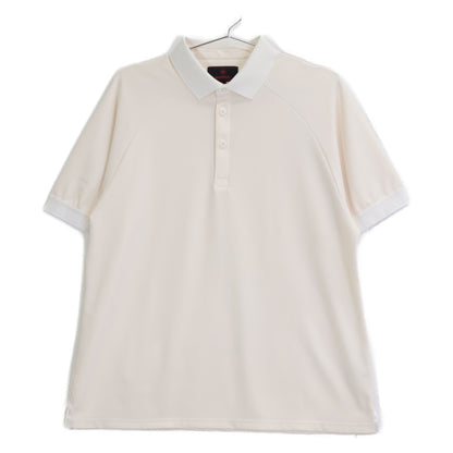 BRIEFING BRG241M18 Ivory CE MS LOGO TAPE POLO RELAXED FIT Top