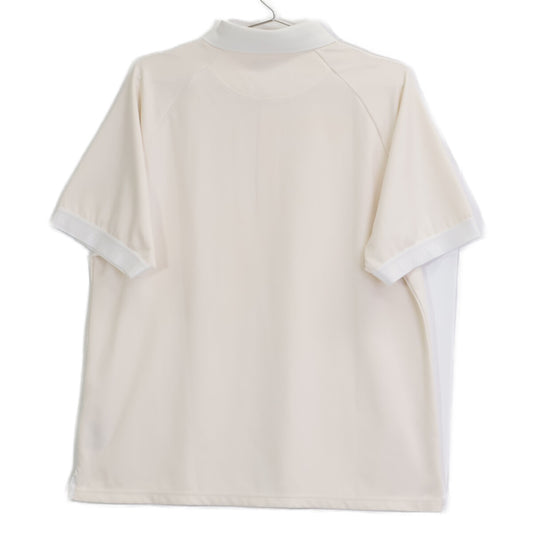 BRIEFING BRG241M18 Ivory CE MS LOGO TAPE POLO RELAXED FIT Top