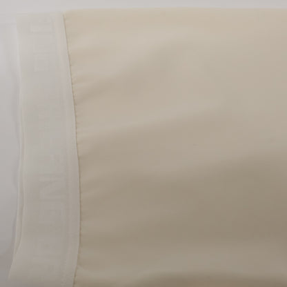BRIEFING BRG241M18 Ivory CE MS LOGO TAPE POLO RELAXED FIT Top