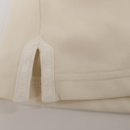 BRIEFING BRG241M18 Ivory CE MS LOGO TAPE POLO RELAXED FIT Top