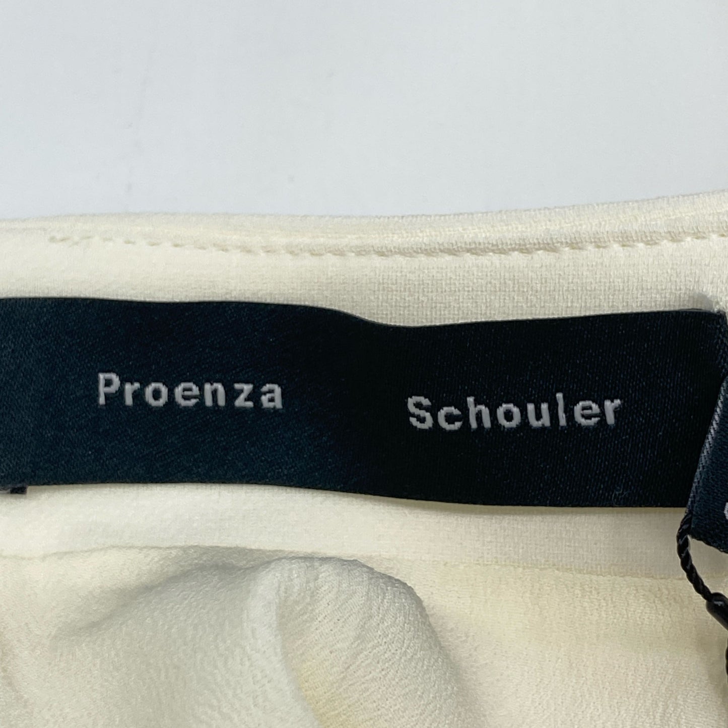Proenza Schouler プロエンザスクーラー R2513011B アイボリー ミディ丈バトーネックワンピース ワンピース