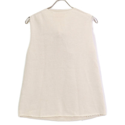 JIL SANDER 极简桑德 JSWS751308 白色 针织 无袖T恤 上衣