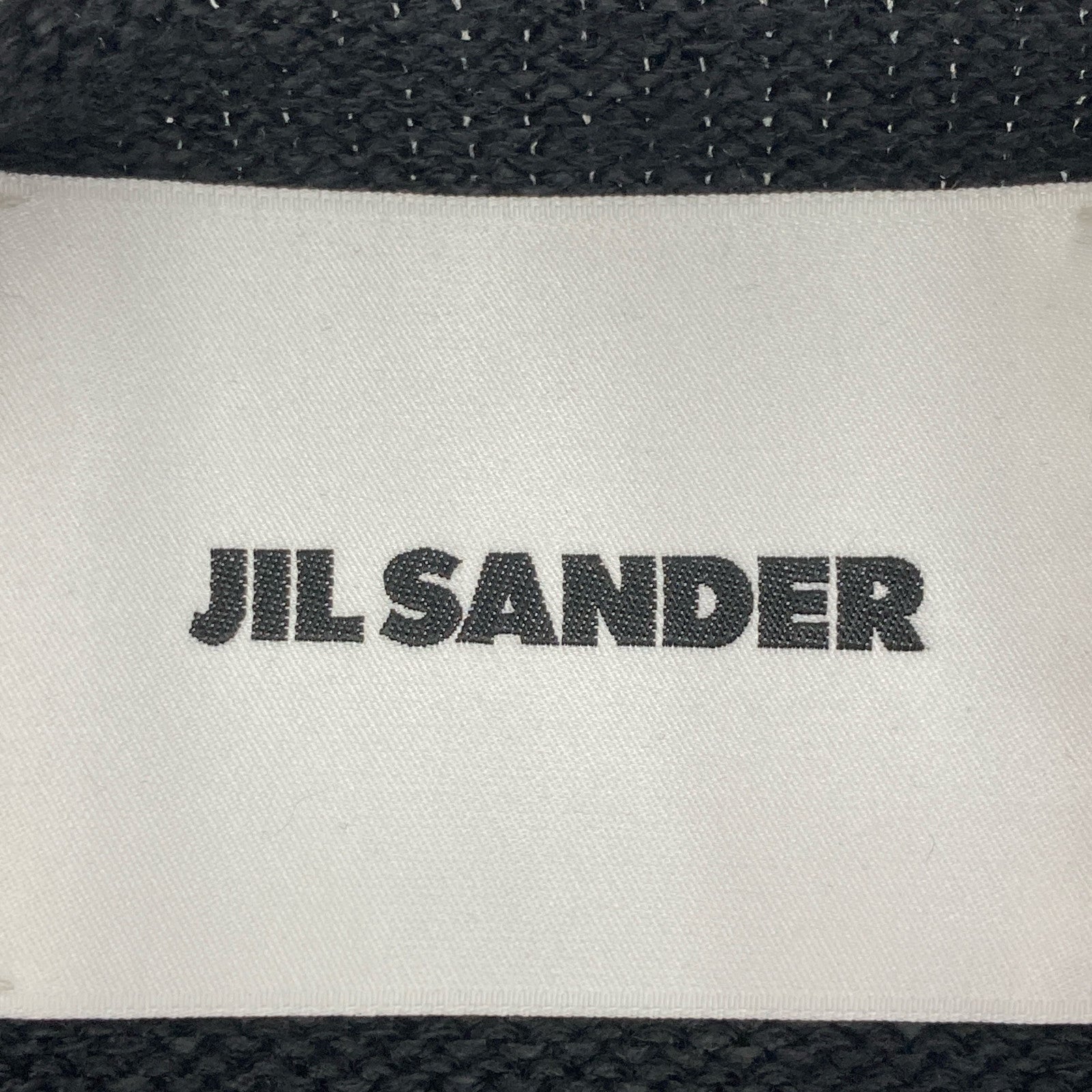 JIL SANDER JSWS751308 Black Knit Sleeveless Top