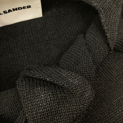 JIL SANDER JSWS751308 Black Knit Sleeveless Top