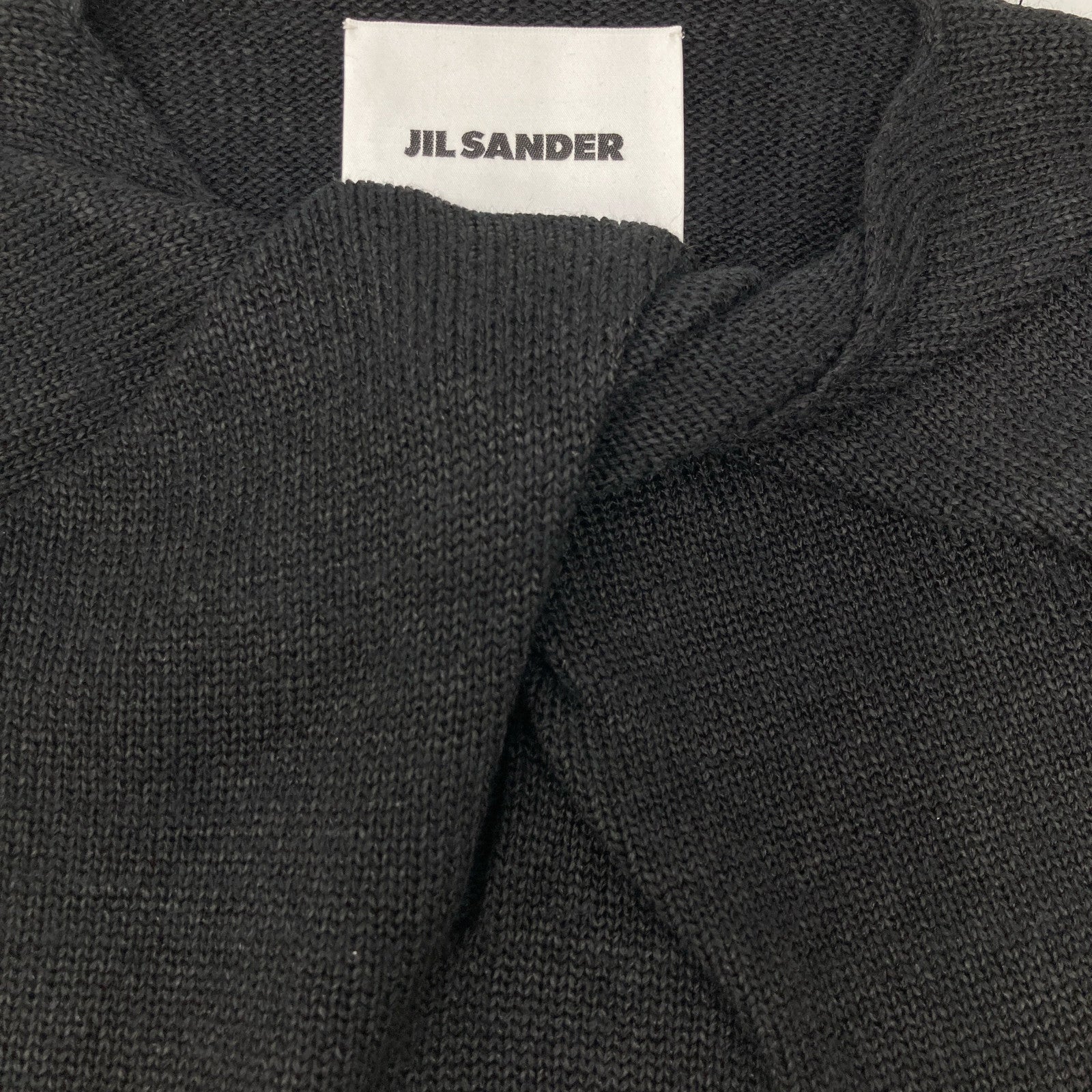 JIL SANDER JSWS751308 Black Knit Sleeveless Top