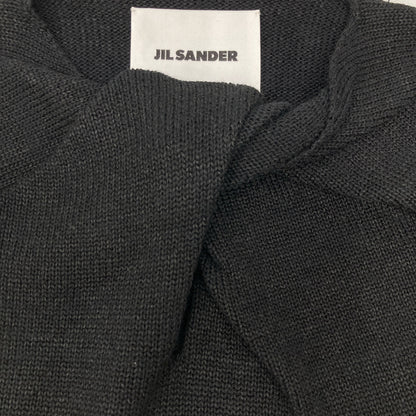JIL SANDER JSWS751308 Black Knit Sleeveless Top