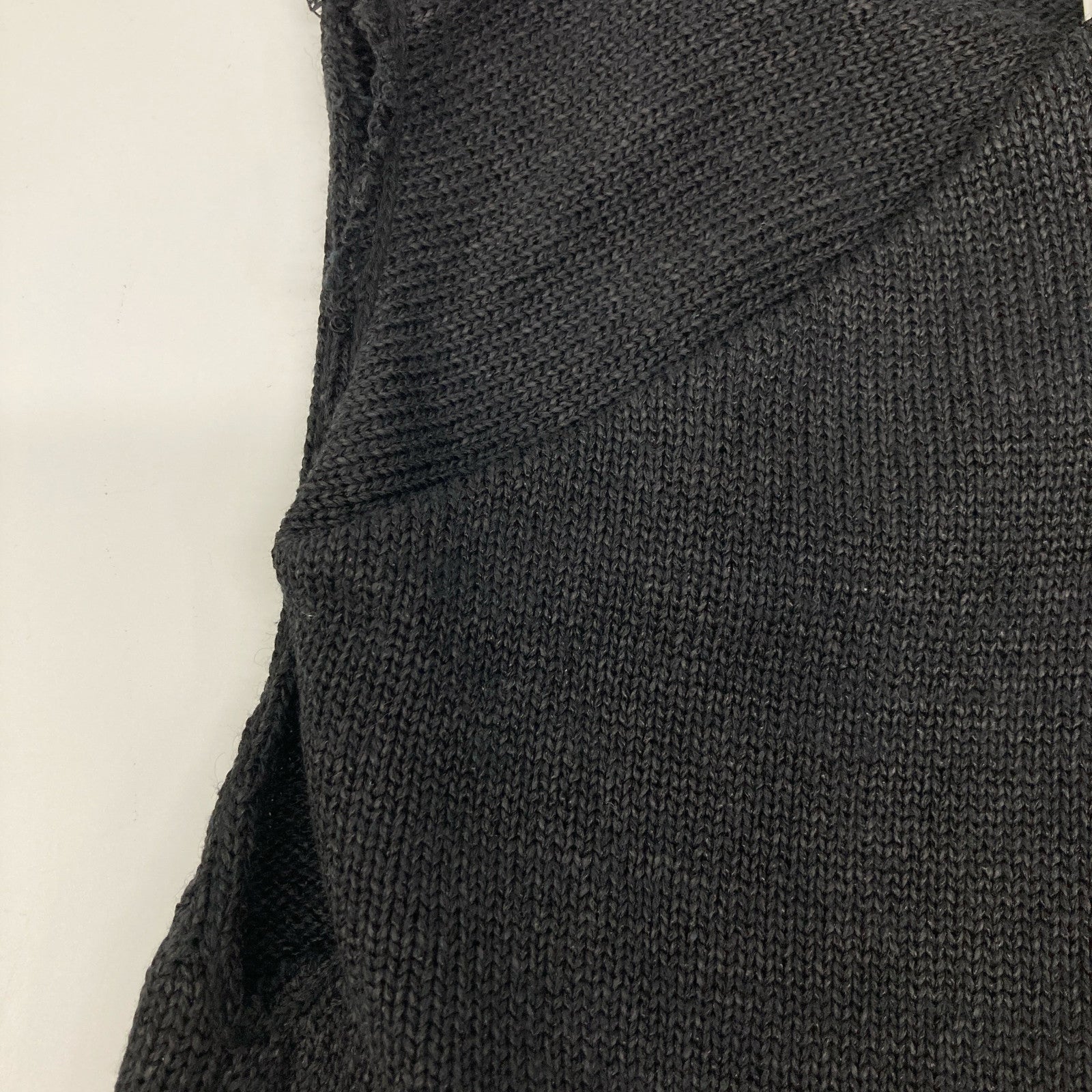 JIL SANDER JSWS751308 Black Knit Sleeveless Top