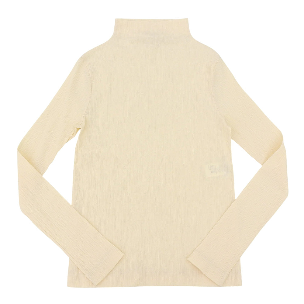 JIL SANDER High-Neck Cut-and-Sew Top Women's Ivory 34 JSPU707057 Tops