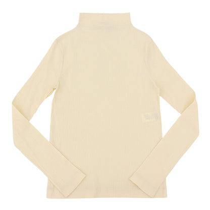 JIL SANDER High-Neck Cut-and-Sew Top Women's Ivory 34 JSPU707057 Tops