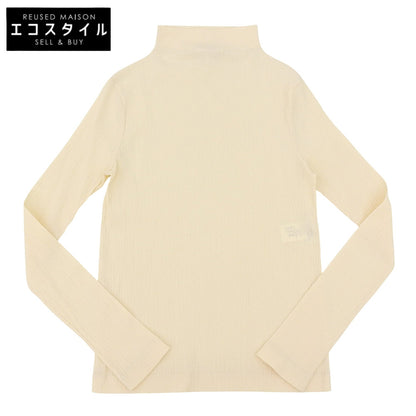 JIL SANDER High-Neck Cut-and-Sew Top Women's Ivory 34 JSPU707057 Tops
