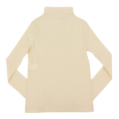 JIL SANDER High-Neck Cut-and-Sew Top Women's Ivory 34 JSPU707057 Tops
