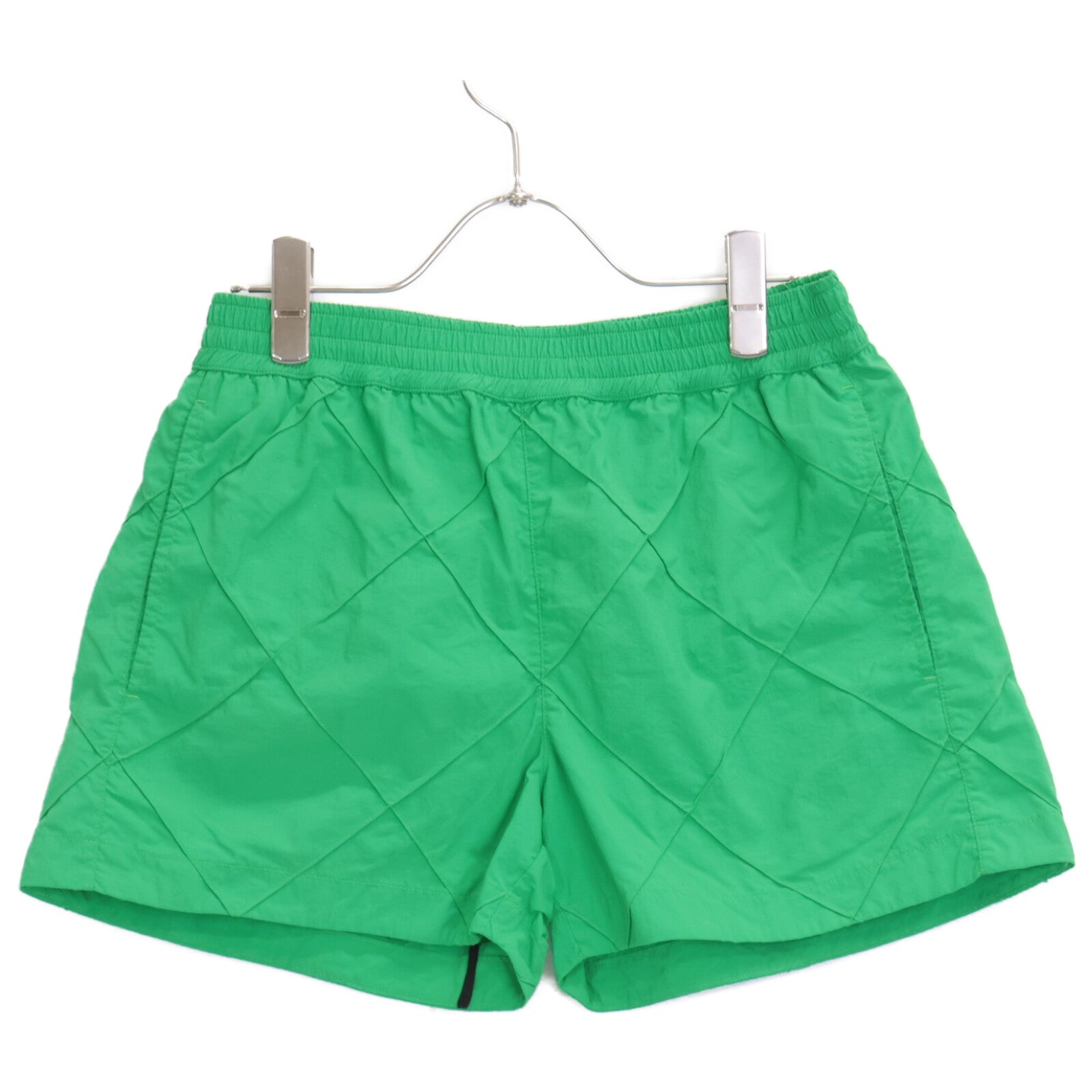 BOTTEGA VENETA Green Intrecciato Swim Shorts Bottoms