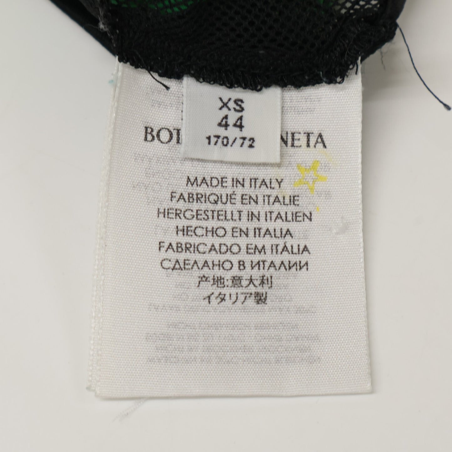 BOTTEGA VENETA Green Intrecciato Swim Shorts Bottoms