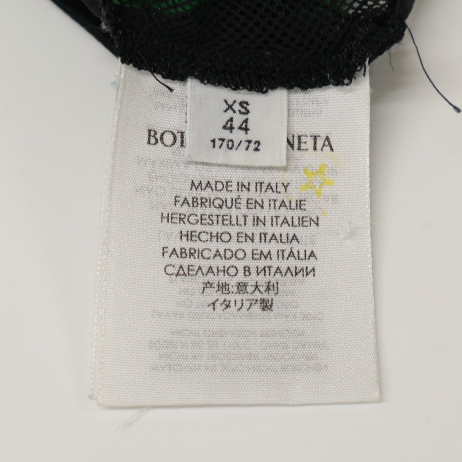 BOTTEGA VENETA Green Intrecciato Swim Shorts Bottoms
