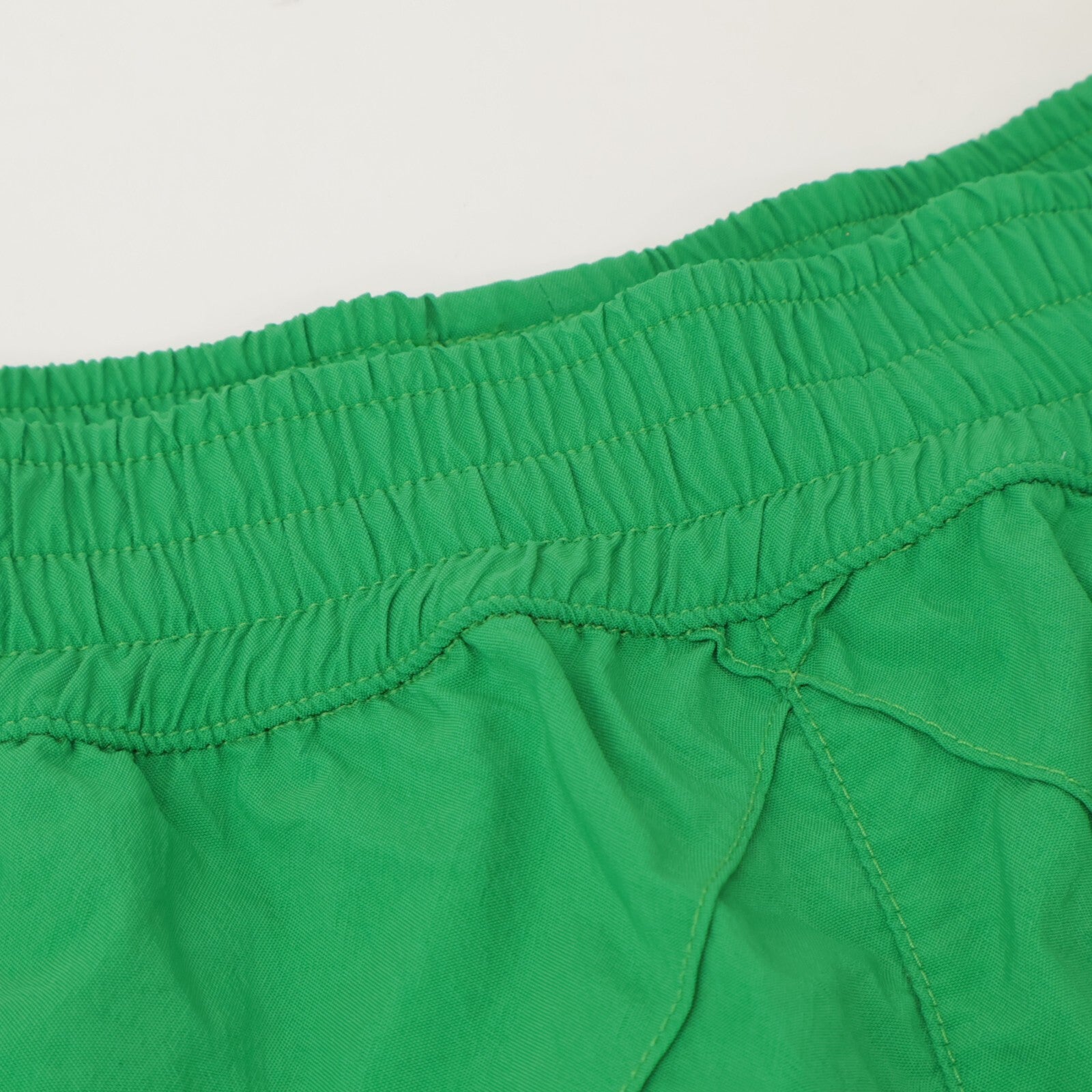 BOTTEGA VENETA Green Intrecciato Swim Shorts Bottoms