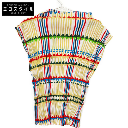 PLEATS PLEASE 三宅一生 PP22-JK792 多色无袖上衣 上衣