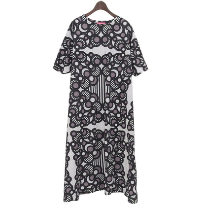 HIROCOLEDGE Hirocoledge Cotton All-over Print A-line Dress Women's Multi-color Dress