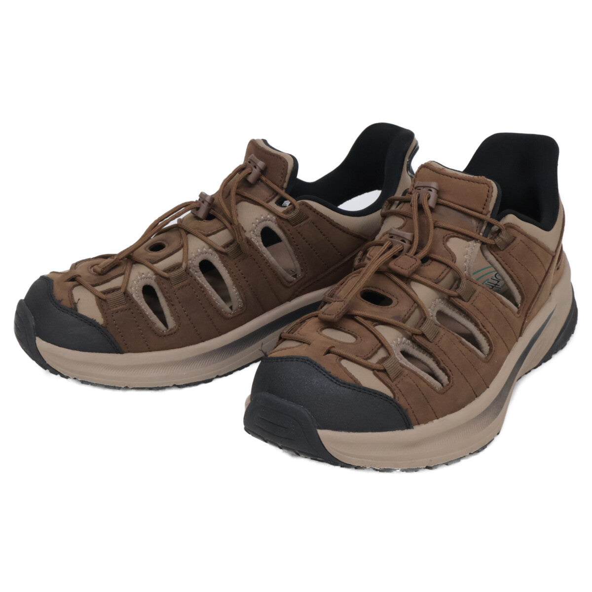Orthofeet [Excellent Condition] 11051 SATURN Medium/Brown Natural Leather Textile/Shoes
