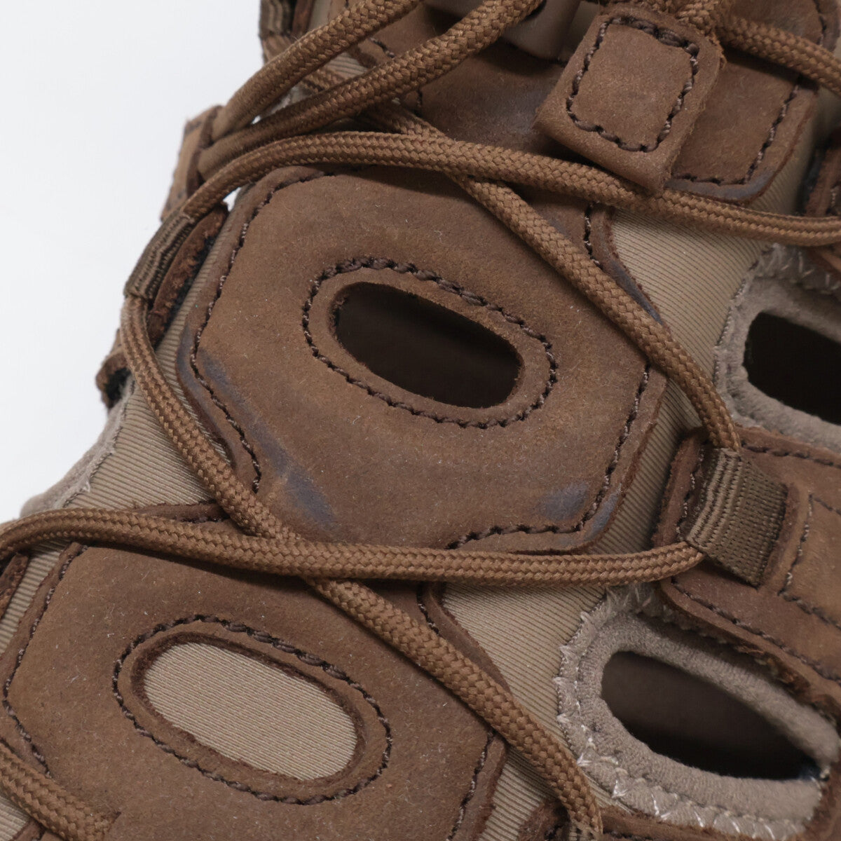 Orthofeet [Excellent Condition] 11051 SATURN Medium/Brown Natural Leather Textile/Shoes