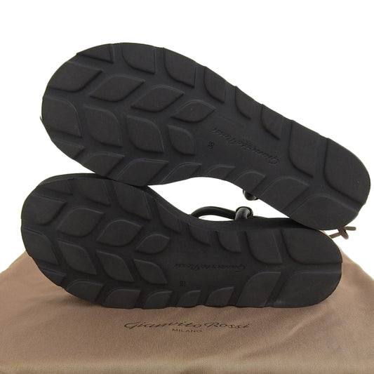 Gianvito Rossi ジャンヴィトロッシ MARINE NAPPA サンダル レディース ブラック 38 G32246 シューズ