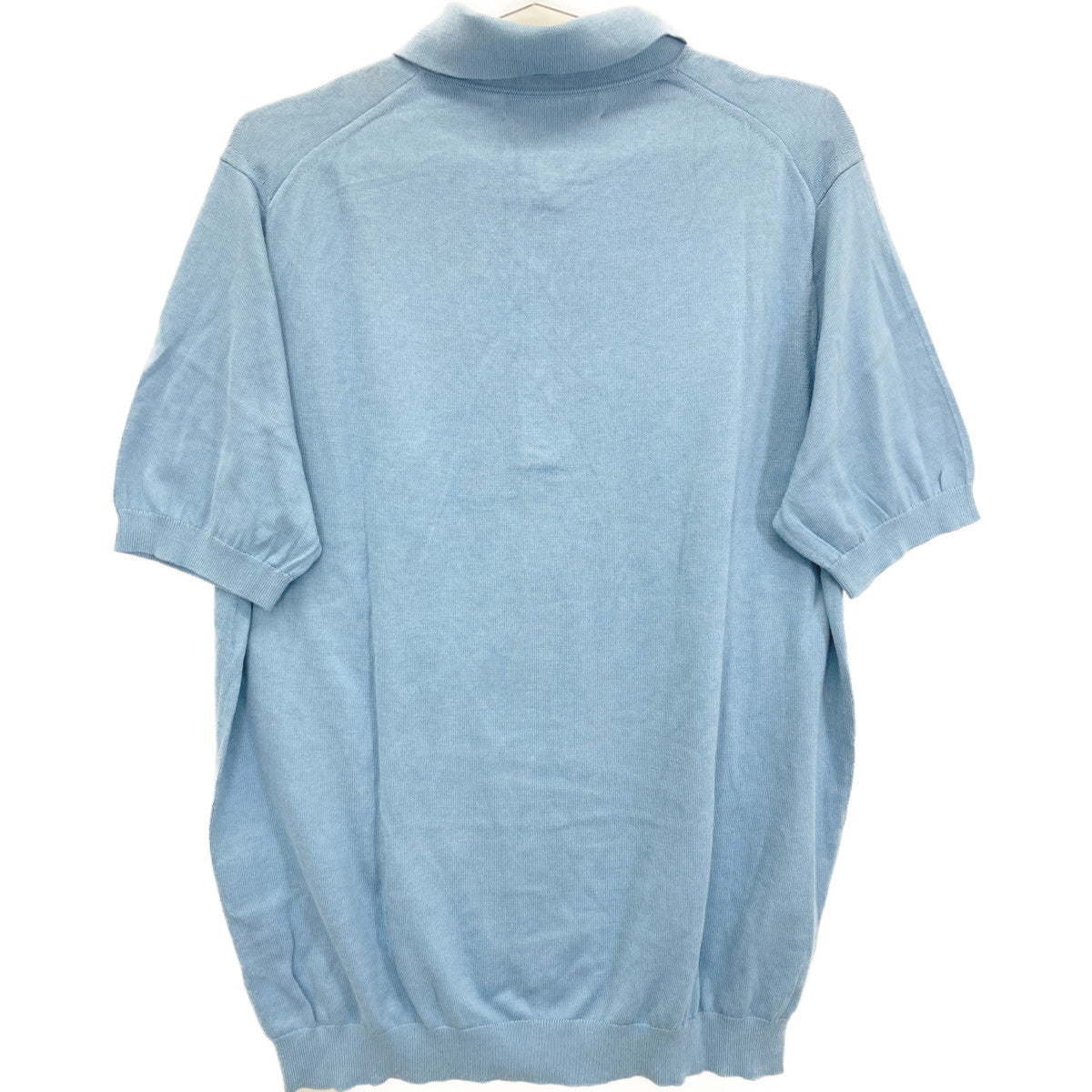TOMORROWLAND 【Beautiful Condition】61-02-22-02011 Silk Cotton Knit Polo Shirt / Top