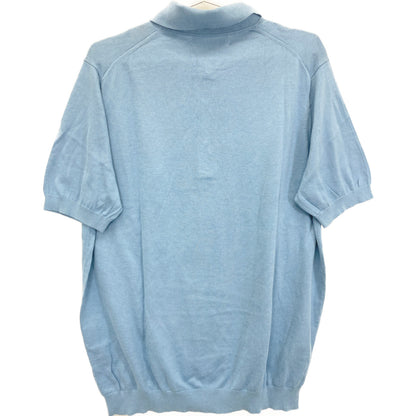 TOMORROWLAND 【Beautiful Condition】61-02-22-02011 Silk Cotton Knit Polo Shirt / Top