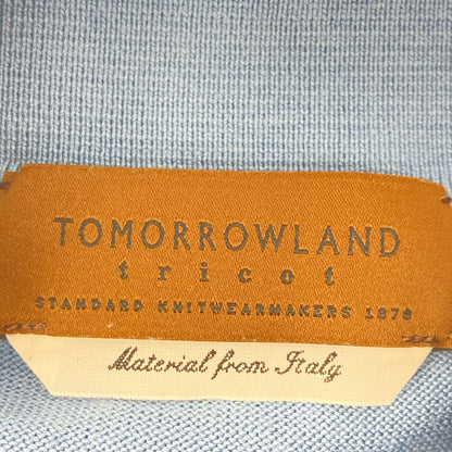 TOMORROWLAND 【Beautiful Condition】61-02-22-02011 Silk Cotton Knit Polo Shirt / Top