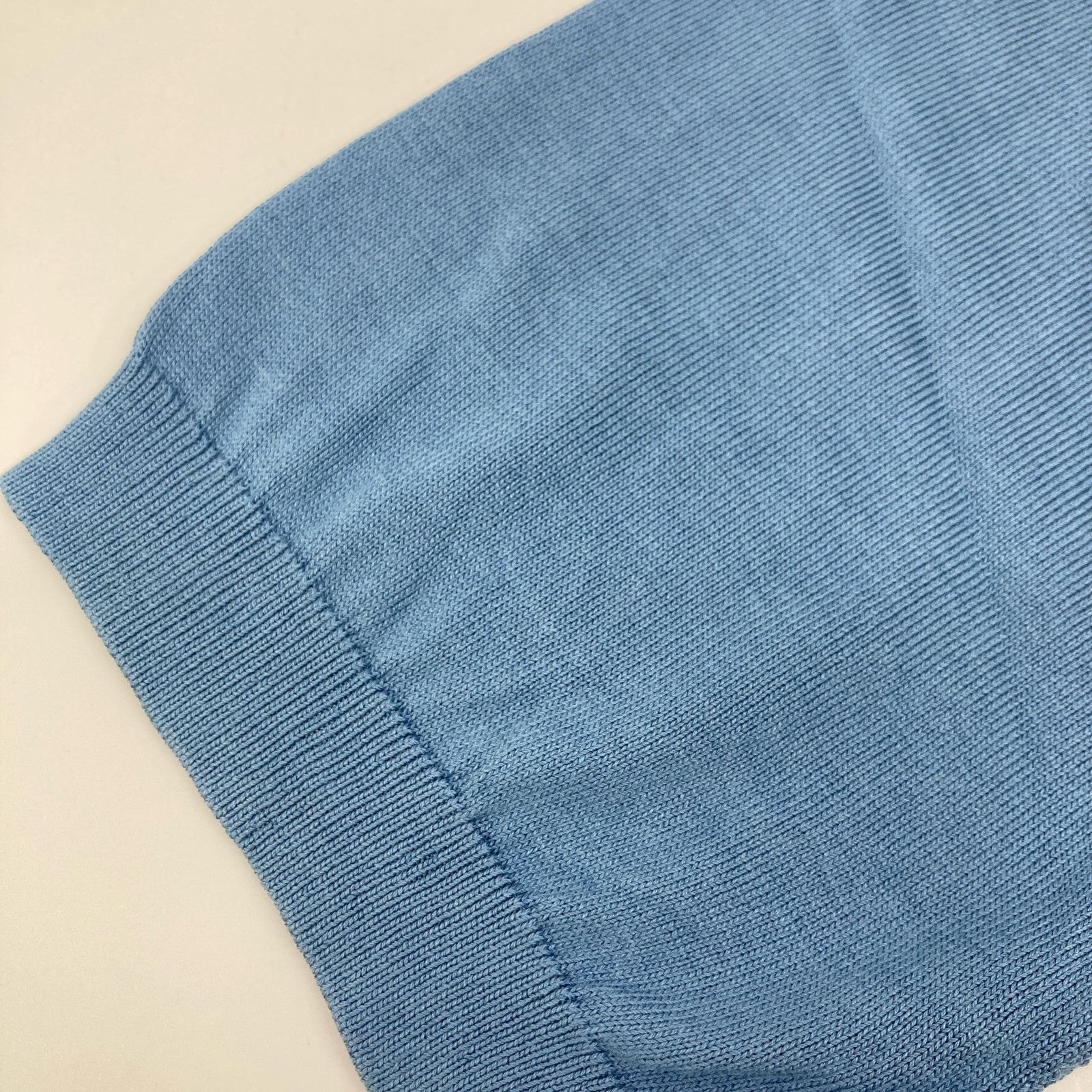 TOMORROWLAND 【Beautiful Condition】61-02-22-02011 Silk Cotton Knit Polo Shirt / Top