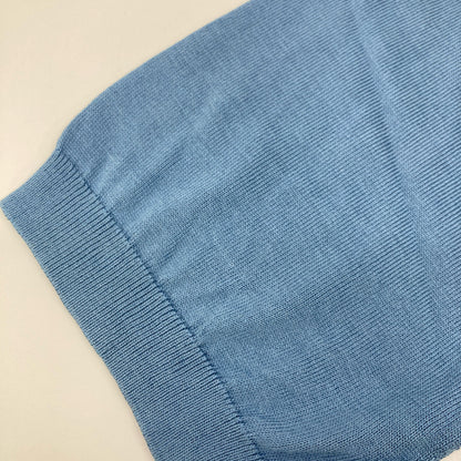 TOMORROWLAND 【Beautiful Condition】61-02-22-02011 Silk Cotton Knit Polo Shirt / Top