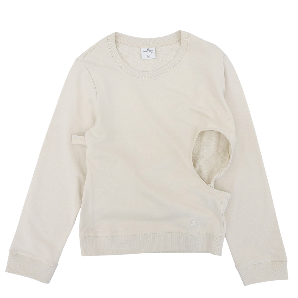 COURREGES クレージュ 未使用 クレージュ オフ ショルダー トップス レディース アイボリー S トップス