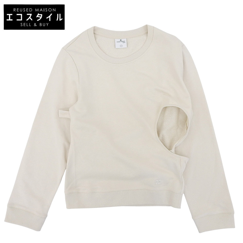 COURREGES クレージュ 未使用 クレージュ オフ ショルダー トップス レディース アイボリー S トップス