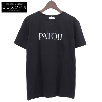 PATOU Patou Logo 印花纯棉 T 恤 女士 黑色 XS ES-JE029-99-6 上衣