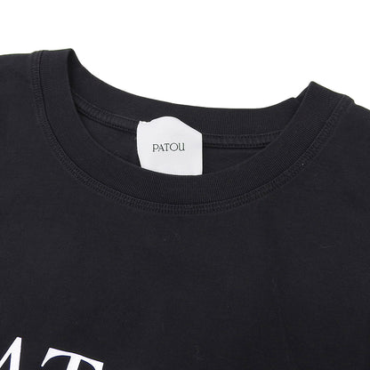 PATOU Patou Logo 印花纯棉 T 恤 女士 黑色 XS ES-JE029-99-6 上衣