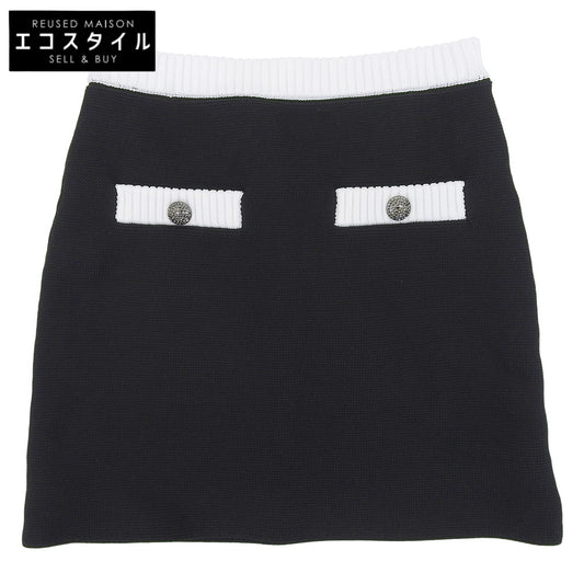 sheller シェリエ 美品 bijou button knit skirt 半身裙 女士 黑色 F SL191040521 半身裙