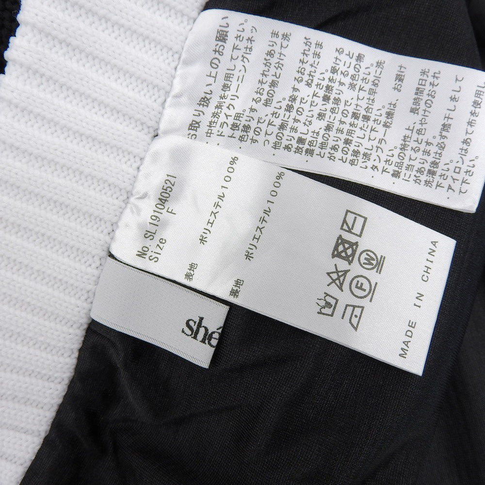 sheller シェリエ 美品 bijou button knit skirt 半身裙 女士 黑色 F SL191040521 半身裙