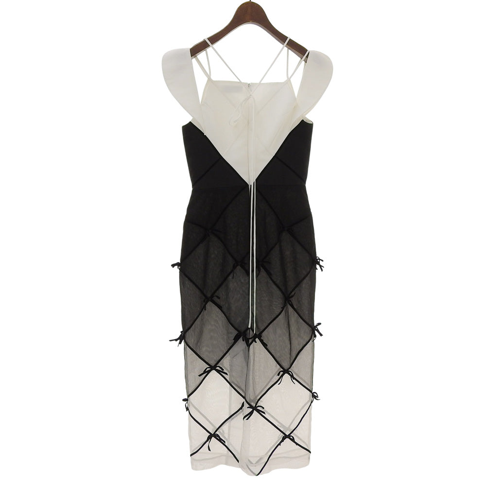 RoseedeMatin Lace Dress Women's S White Black Dress