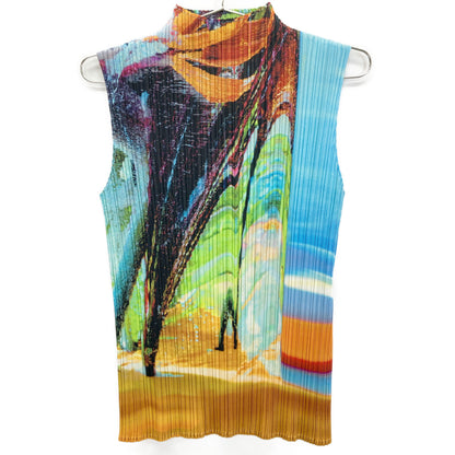 PLEATS PLEASE 三宅一生 似全新 23AW PP33-JK671 TROPICAL WINTER 无袖上衣 上衣