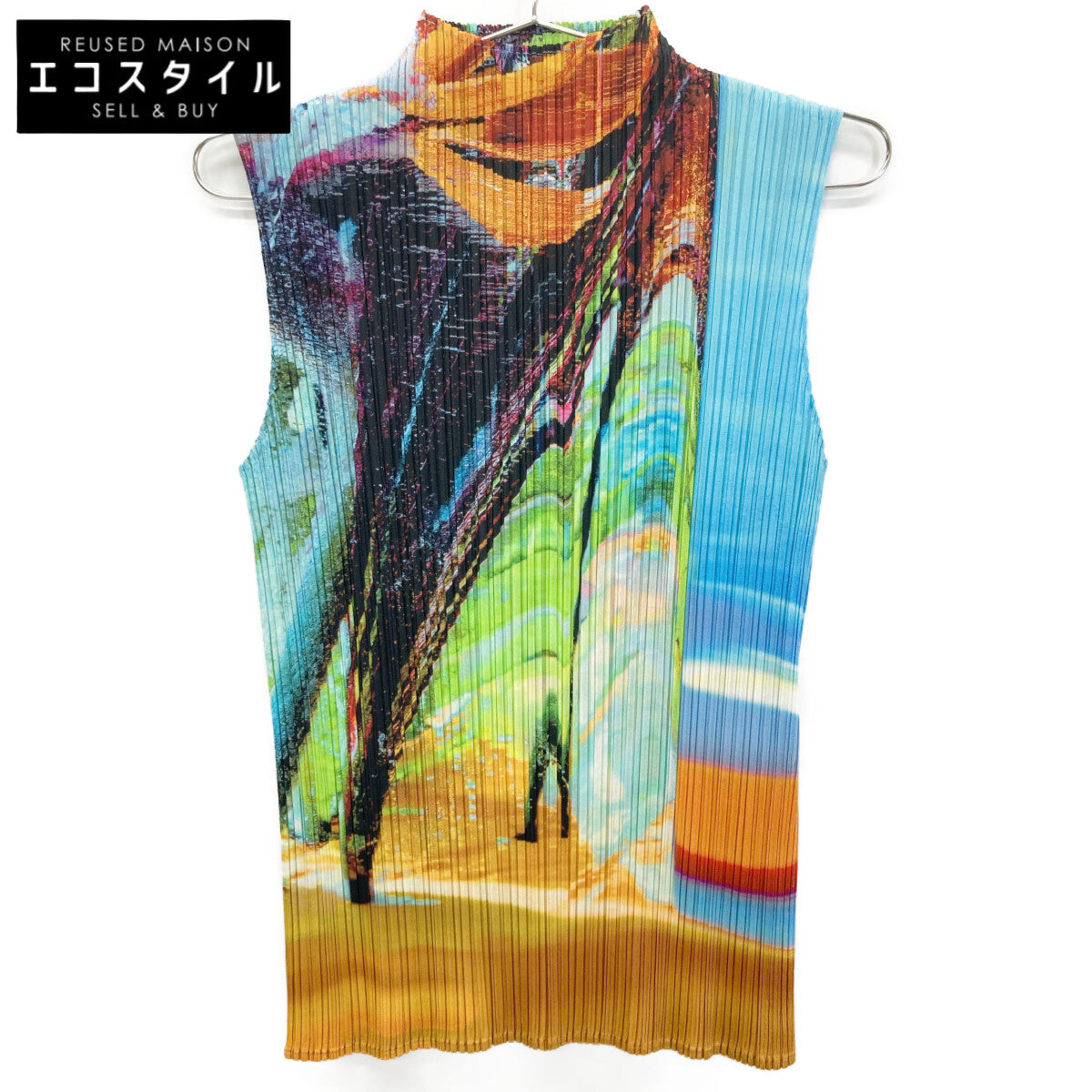 PLEATS PLEASE 三宅一生 似全新 23AW PP33-JK671 TROPICAL WINTER 无袖上衣 上衣