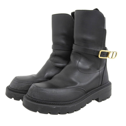 Christian Dior 克里斯汀·迪奥 EMPREINTE BOOT 女士黑色靴子 36 1/2 SI 0822 鞋子