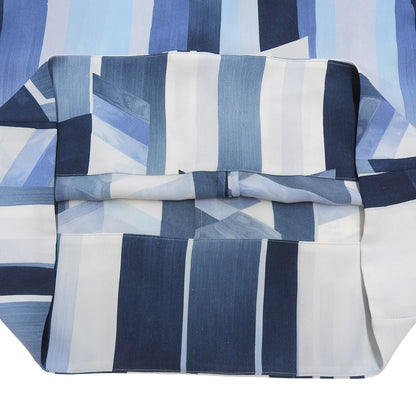 HARUNOBUMURATA Harunobu Murata Excellent Condition French Sleeve Bow Tie Blouse Top Women's Blue 34 Special Order HM25S715 Top