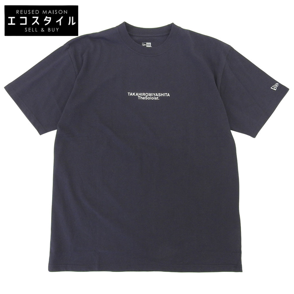 Unused Cotton Regular Fit T-Shirt Top Men's Navy XXL 24SS Tops XXL Men's